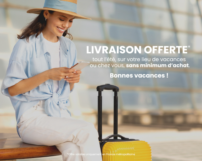 Livraison offerte tout le mois d'ao&ucirc;t en France m&eacute;tropolitaine ! 