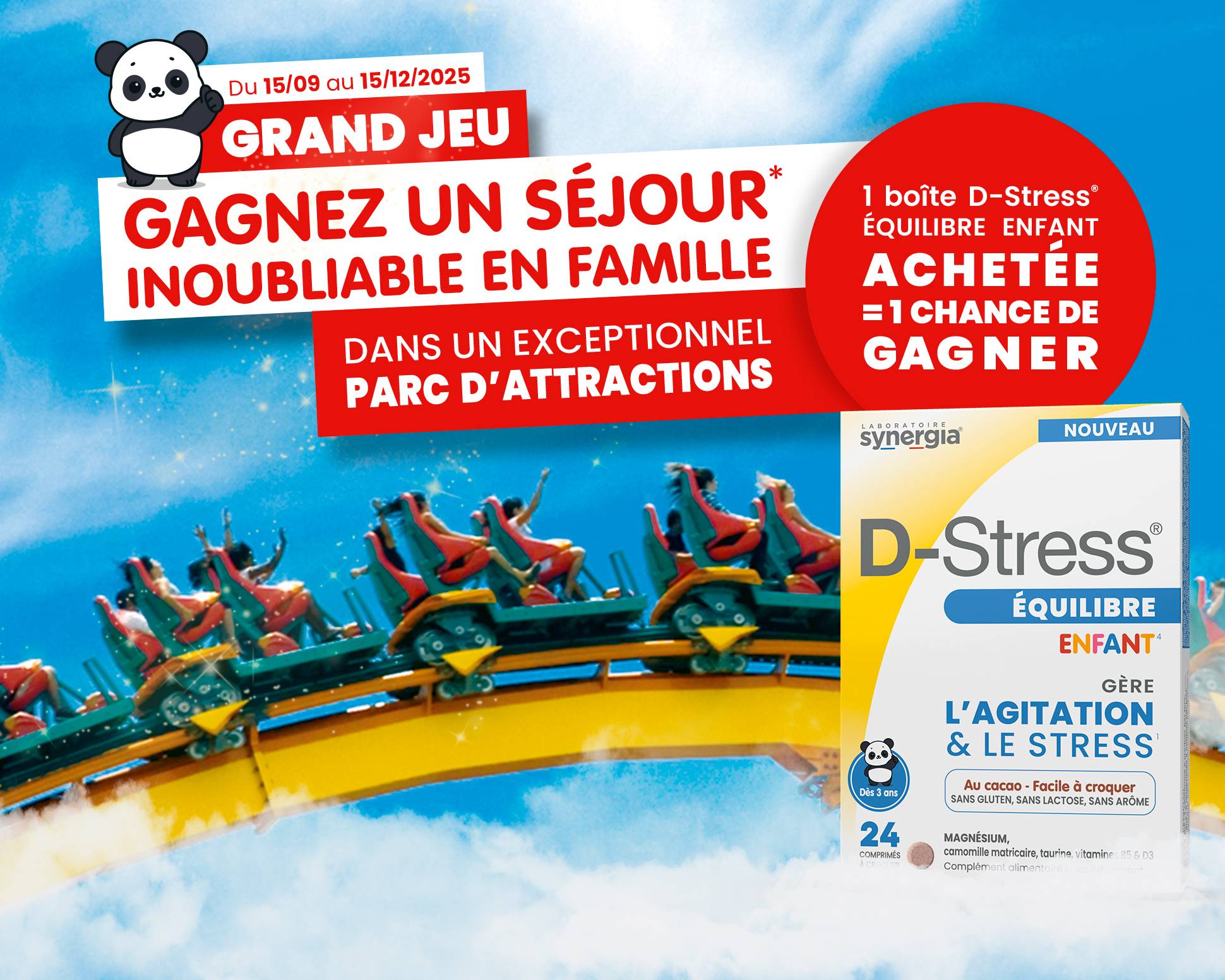 Grand jeu D-Stress &Eacute;QUILIBRE ENFANT