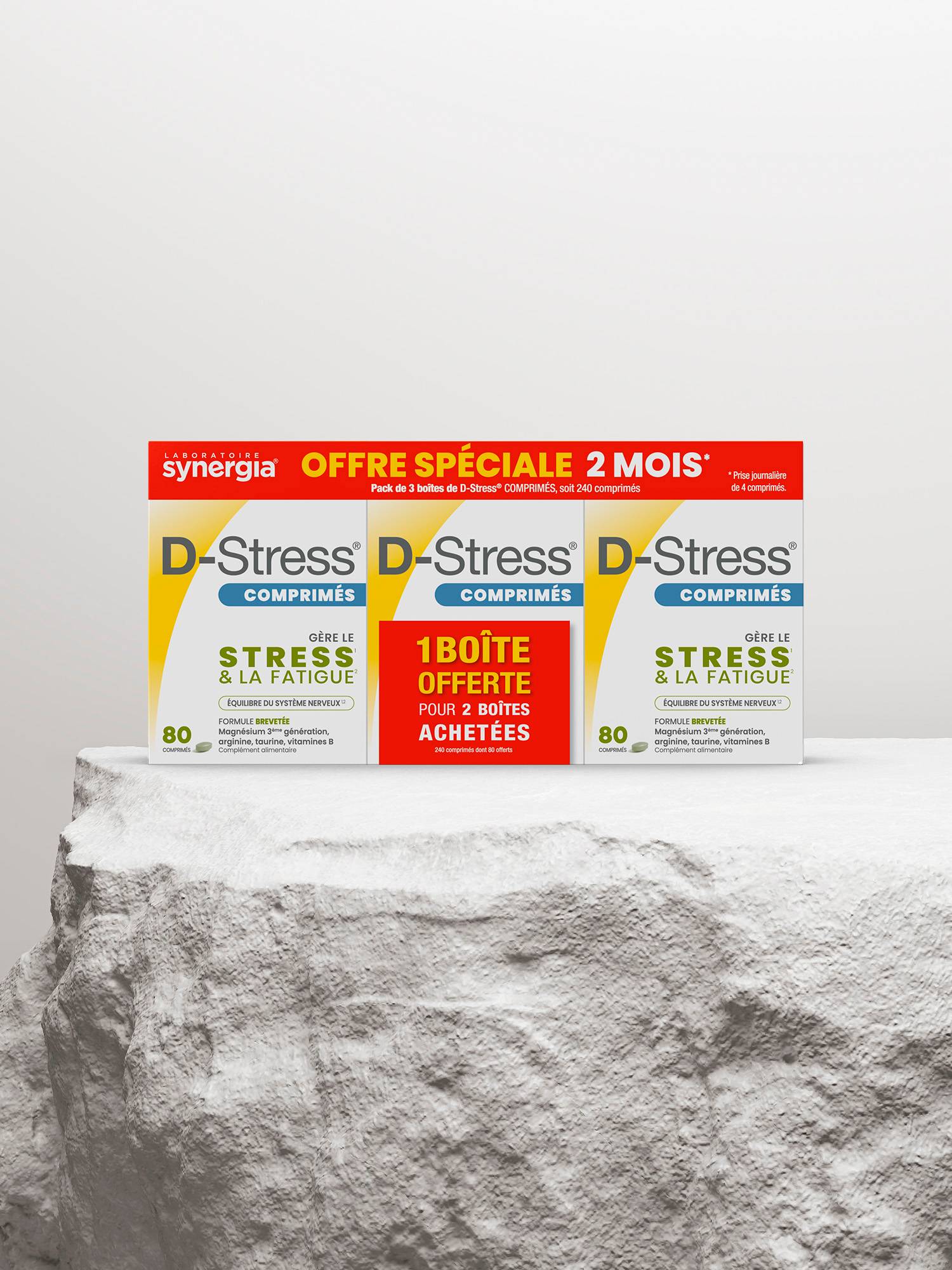 D-Stress COMPRIMÉS pack de 2 mois - 240 comprimés