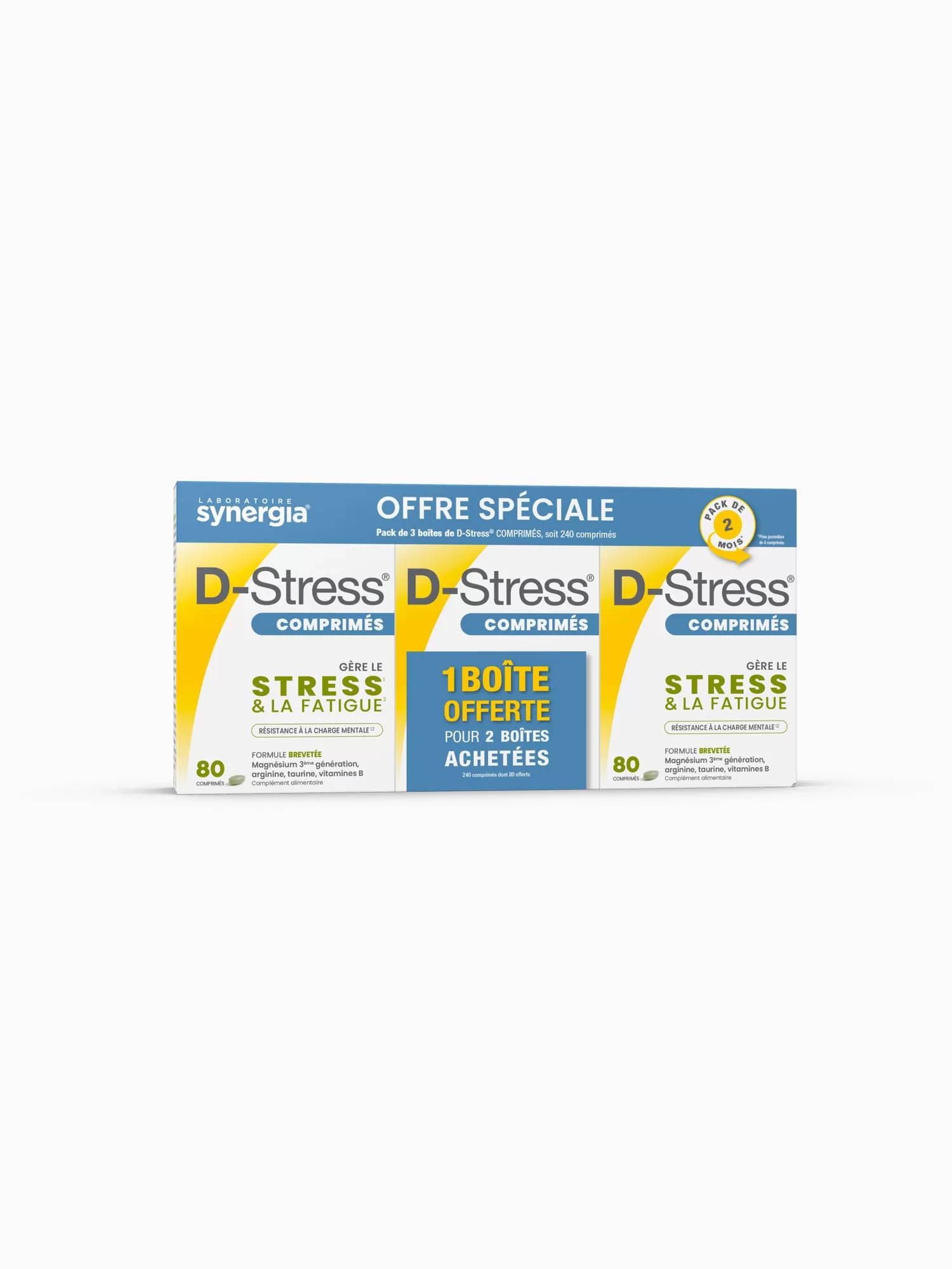 D-Stress TABLETS 2 month pack - 240 tablets