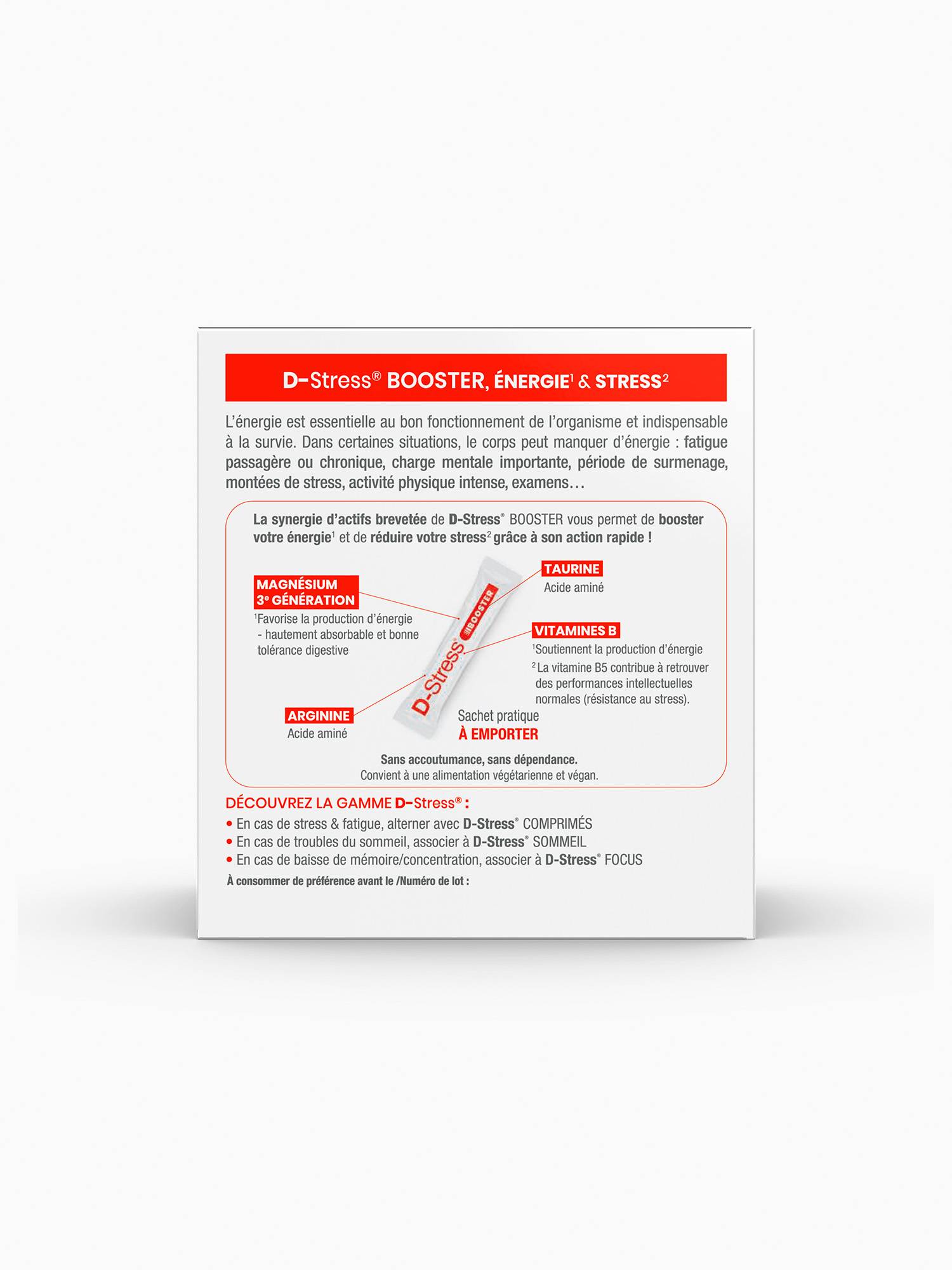 D-Stress BOOSTER pack éco 1 mois - 30 sachets