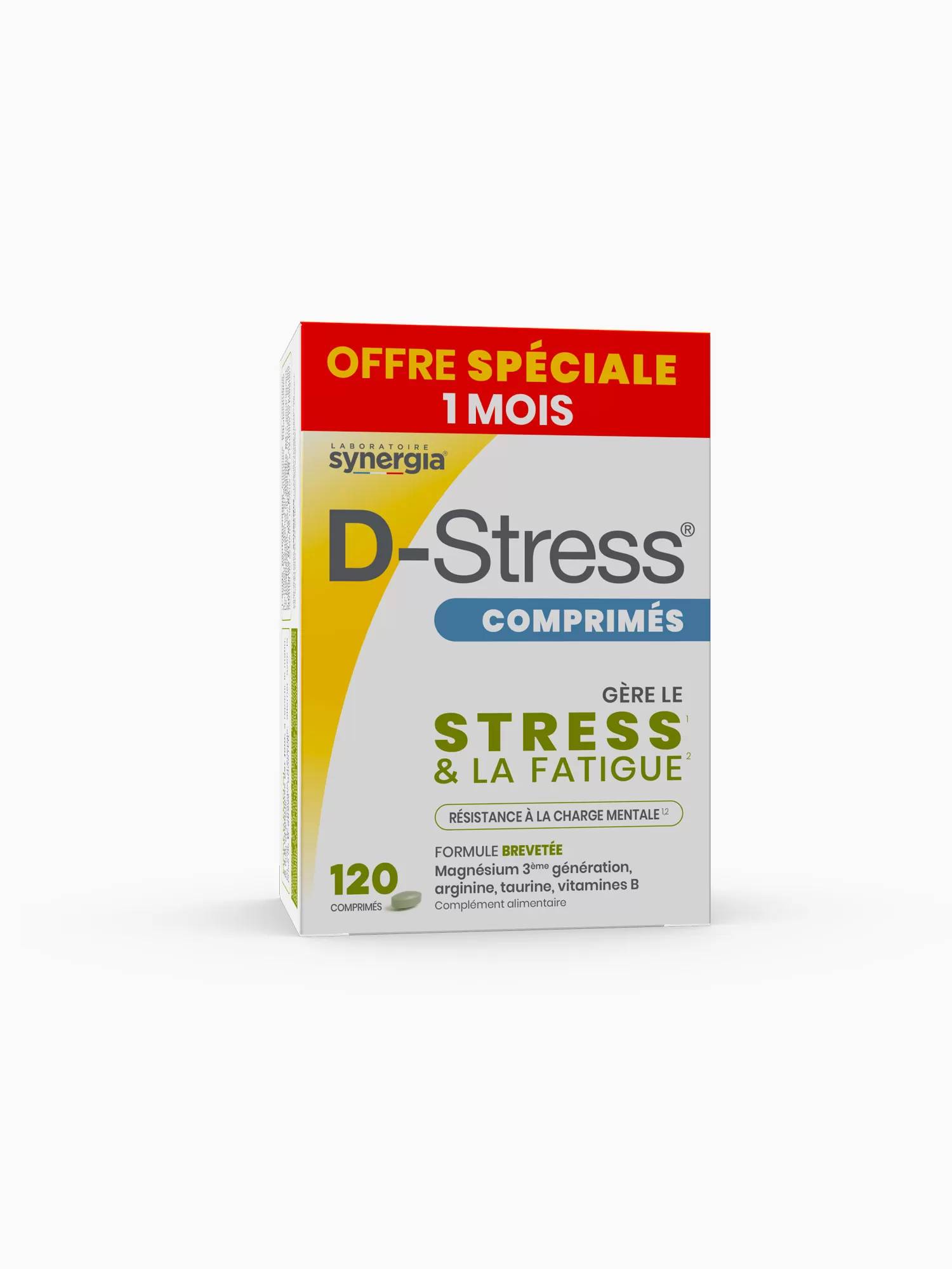 D-Stress COMPRIMÉS pack éco 1 mois - 120 comprimés