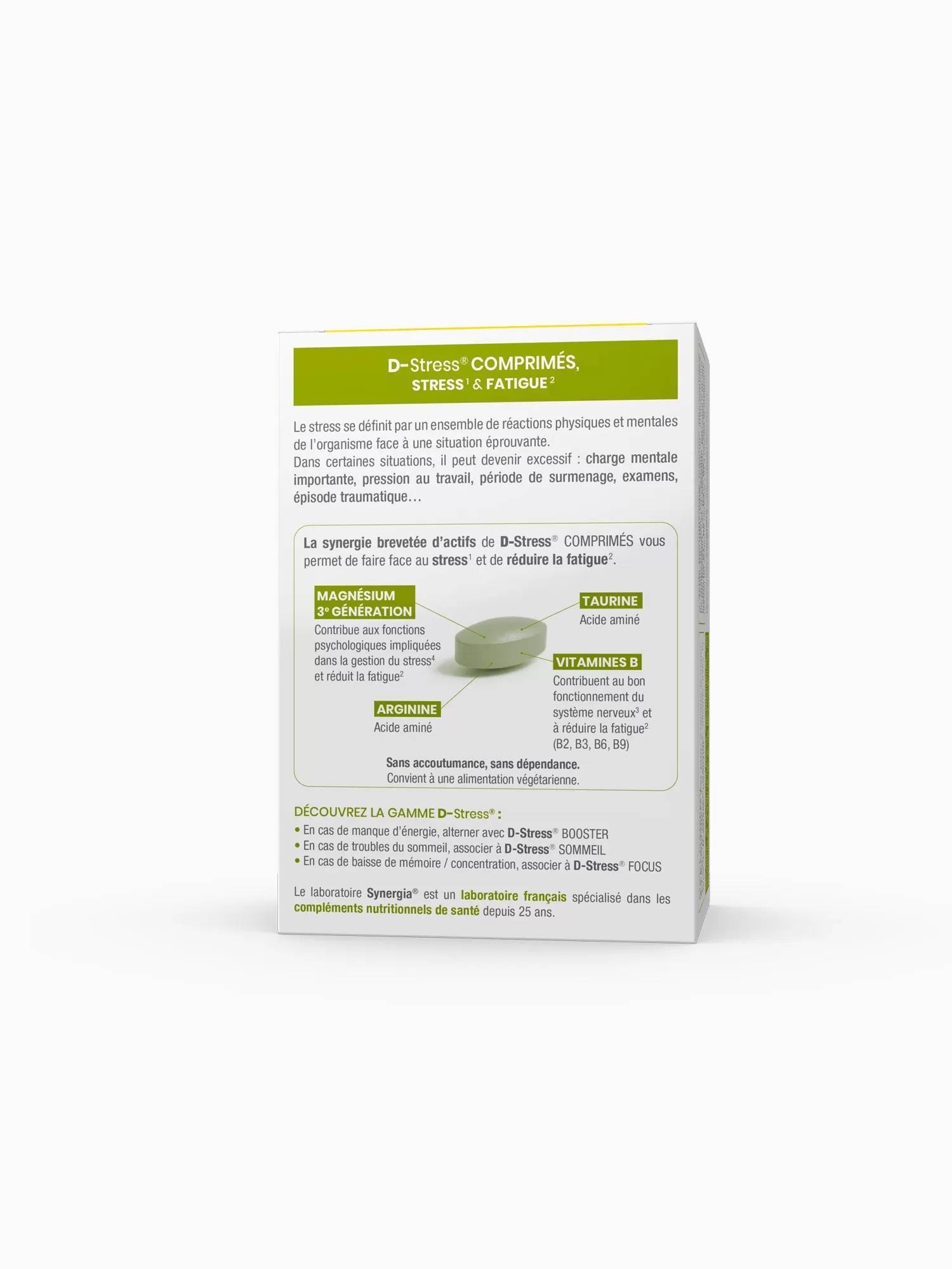 D-Stress COMPRIMÉS pack éco 1 mois - 120 comprimés