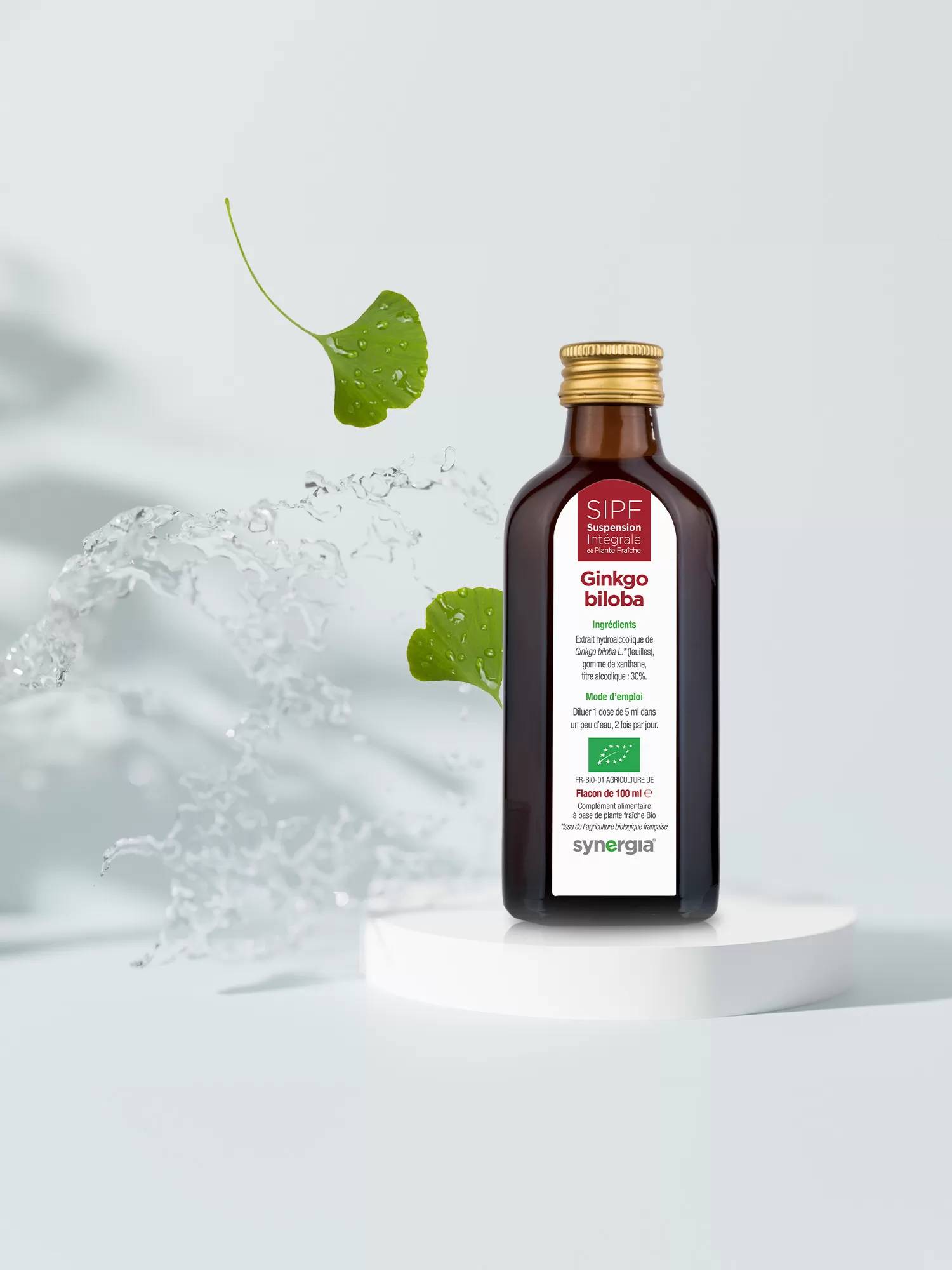 Organic Ginkgo biloba SIPF