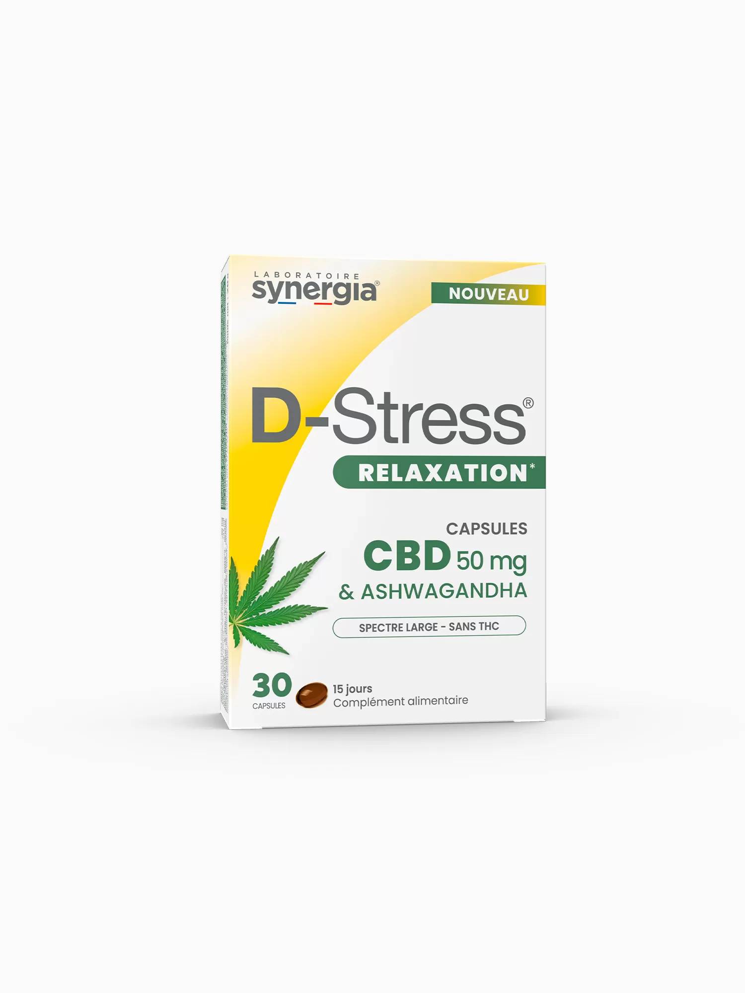 D-Stress RELAXATION CBD capsules