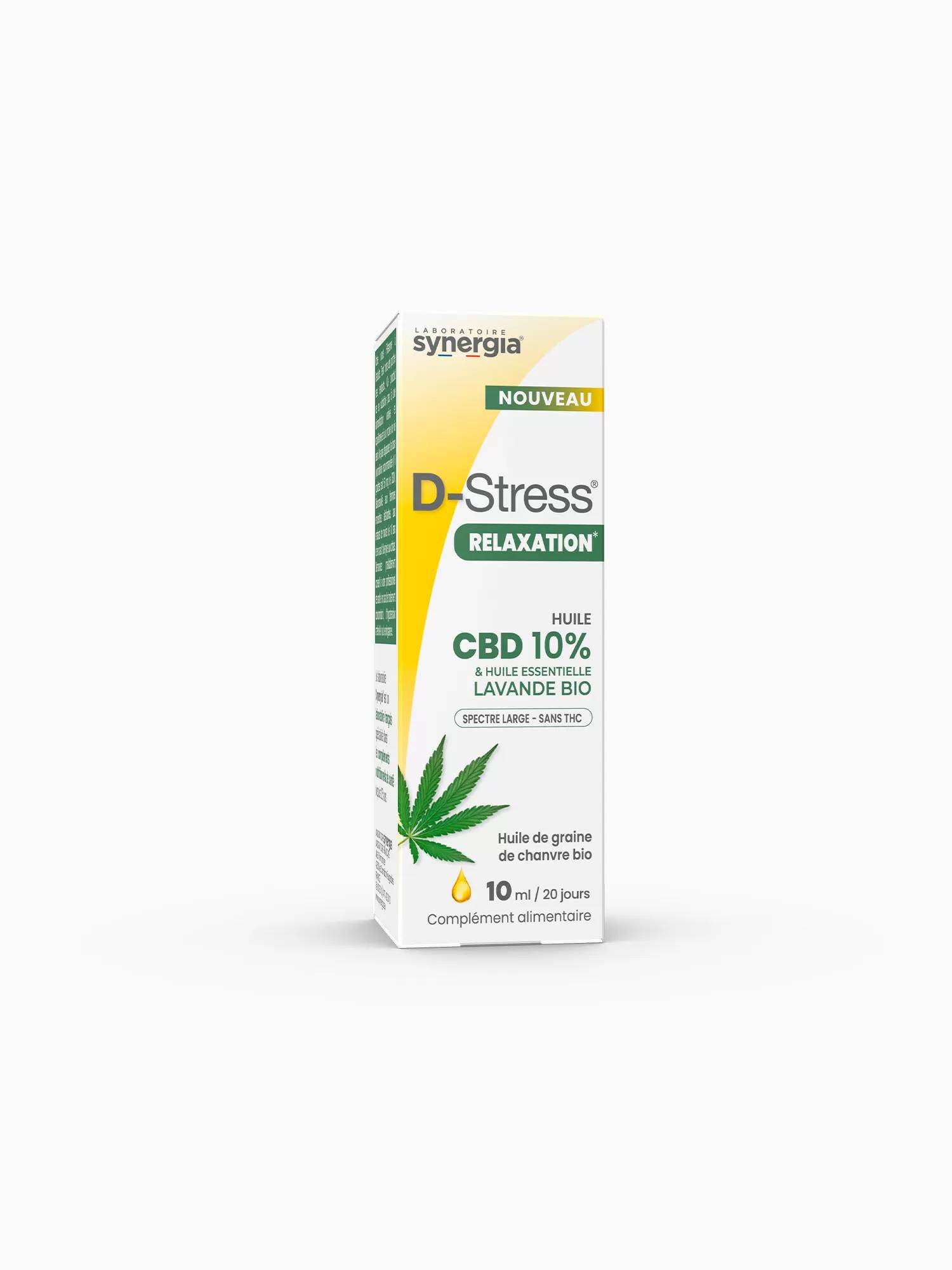 D-Stress RELAXATION huile CBD