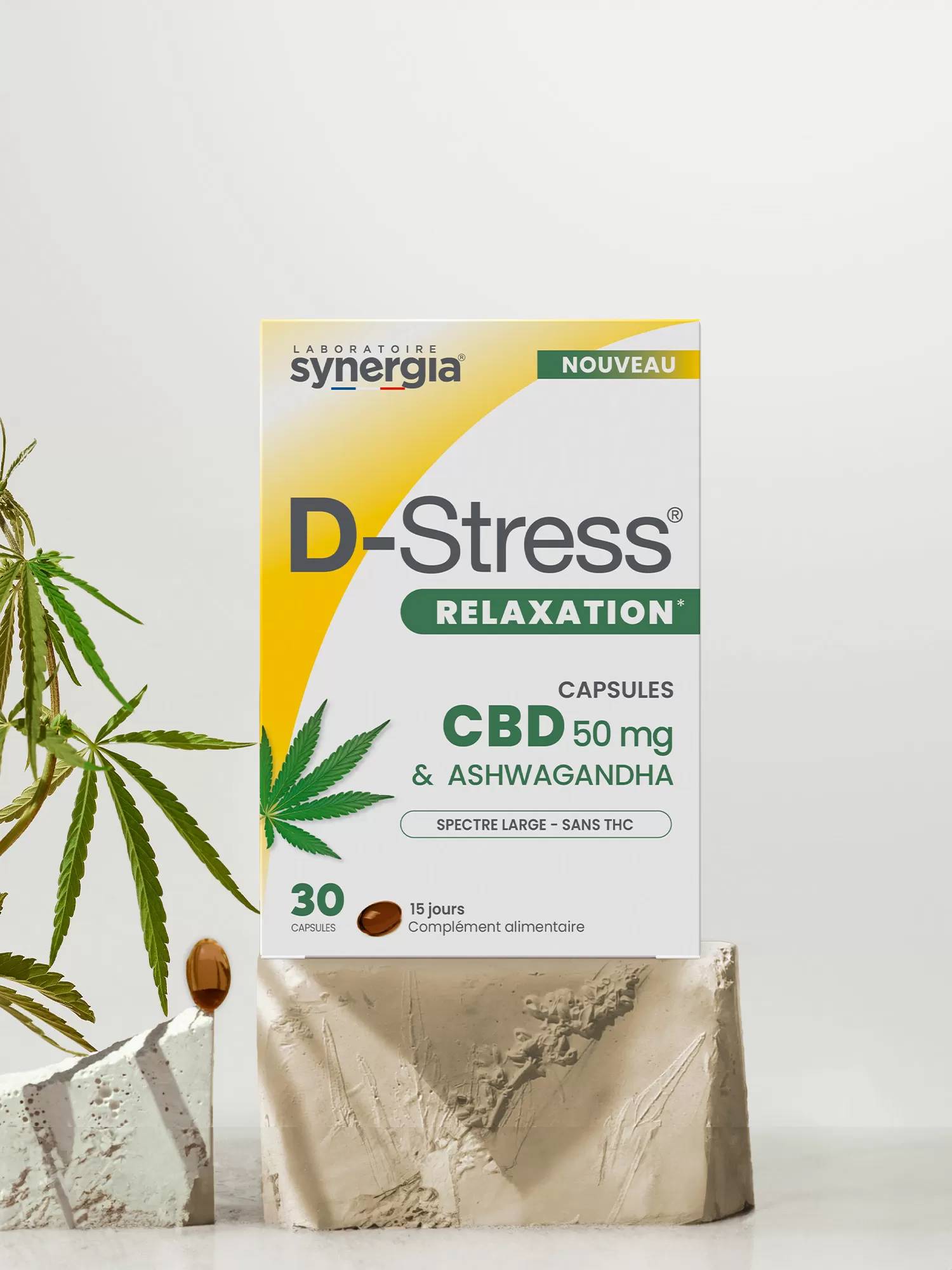 D-Stress RELAXATION CBD capsules