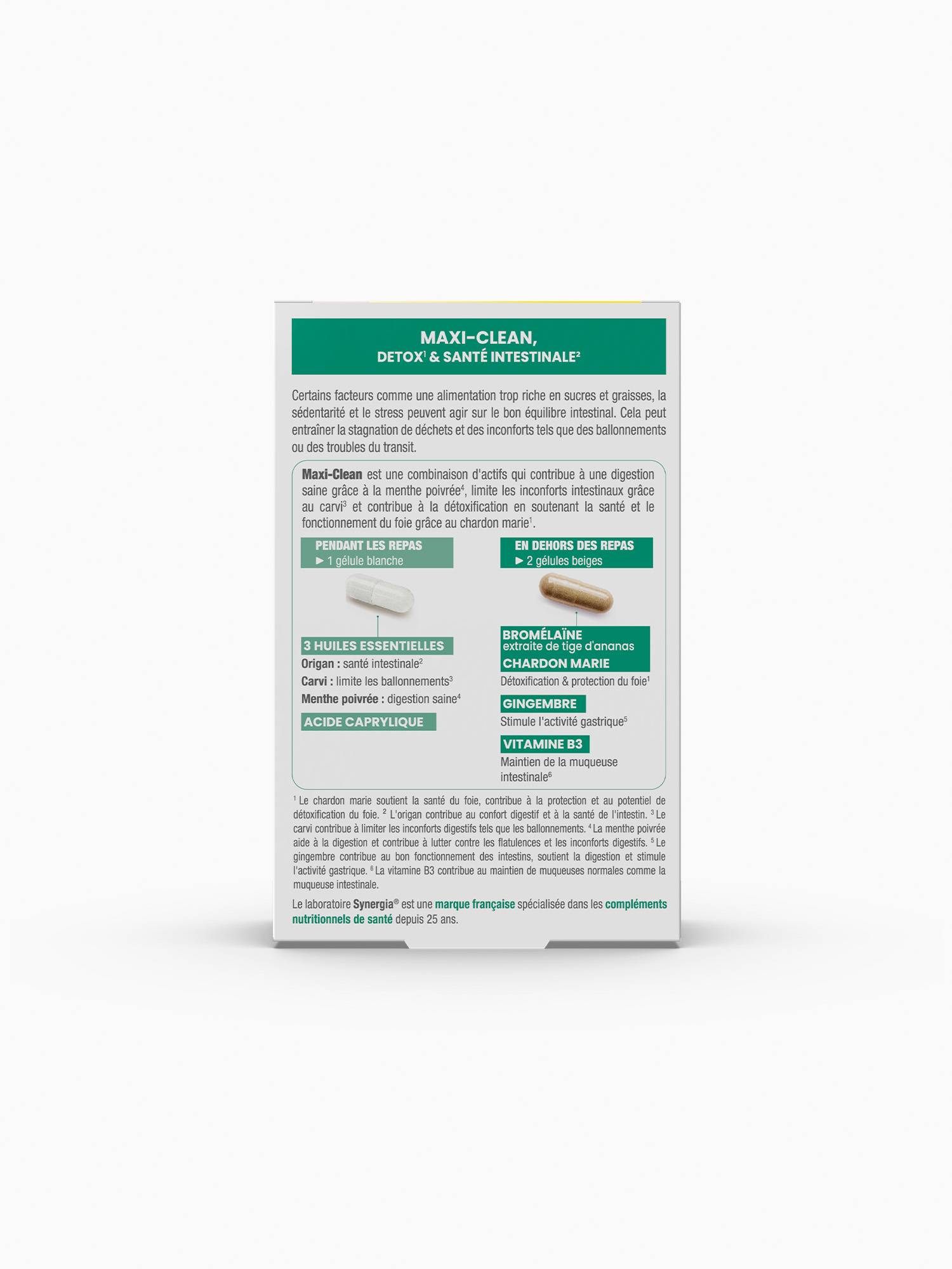 Maxi-Clean DÉTOX & SANTÉ INTESTINALE